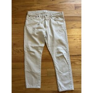 Polo Ralph Lauren Sullivan Slim White Jeans Mens Size 34x30 Preppy 5-Pocket